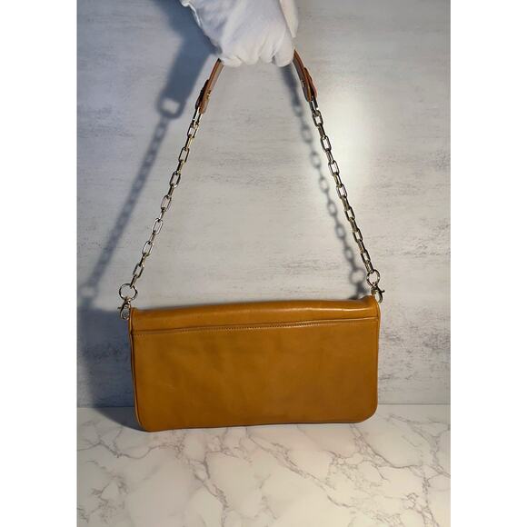 Tory Burch Tan Leather Clutch - Picture 3 of 7